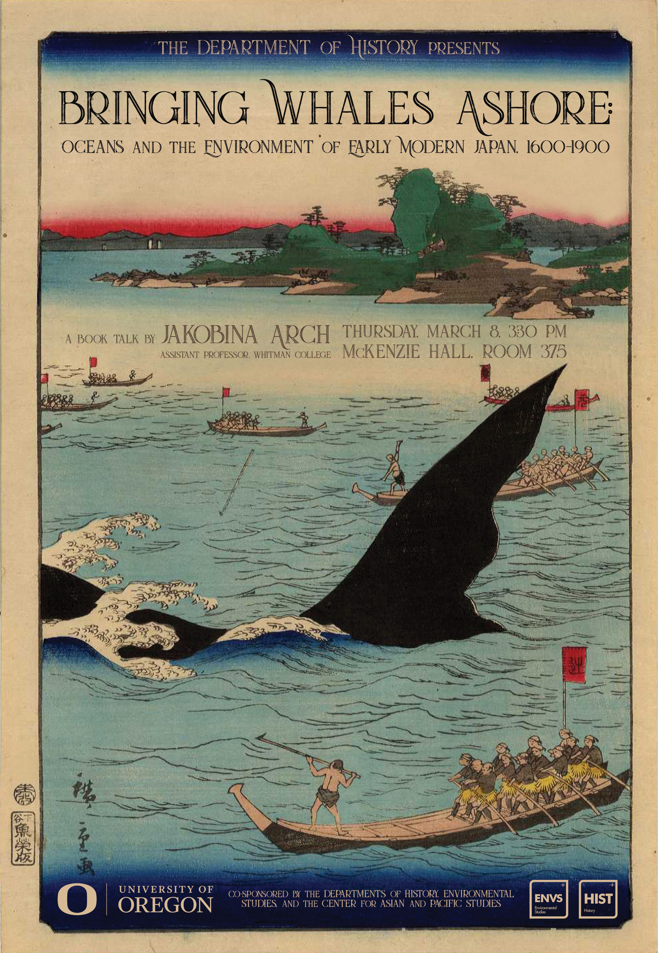 Bringing Whales Ashore poster